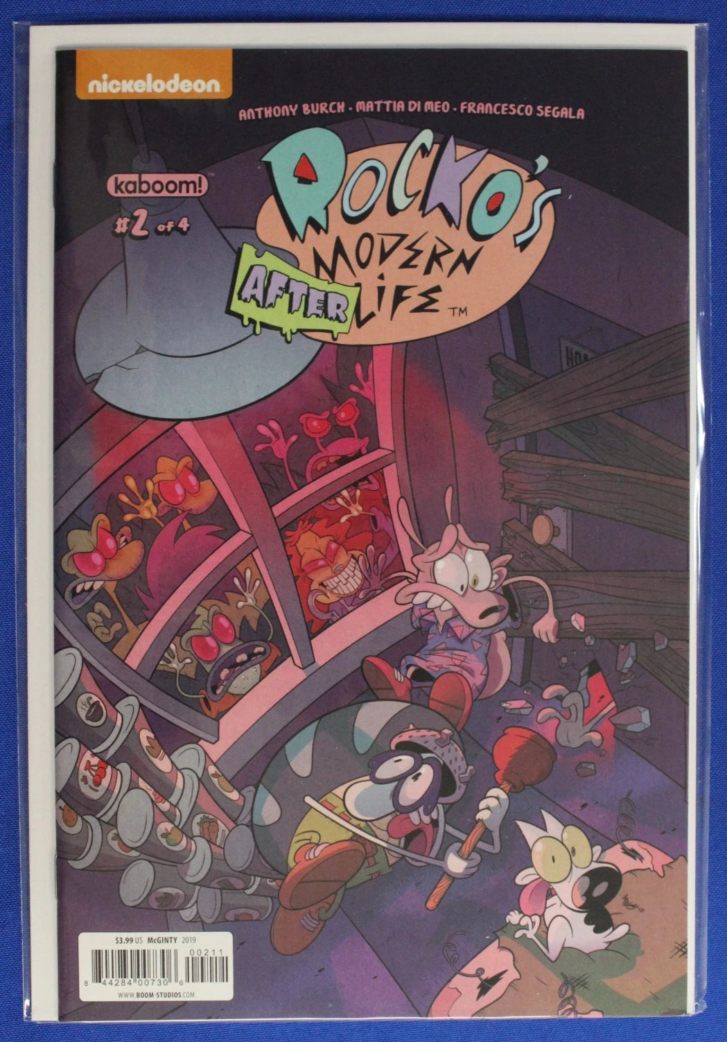 Rocko's Modern Afterlife #1-4 Complete Set + #1 Variant VF-VF/NM