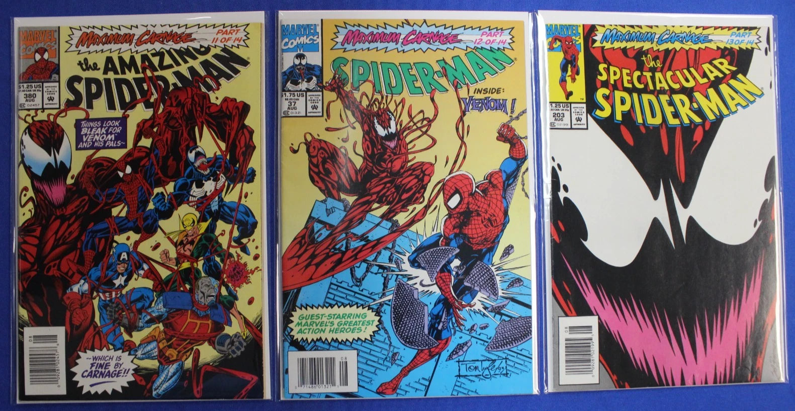 Maximum Carnage #1-14 Complete Set FN-VF