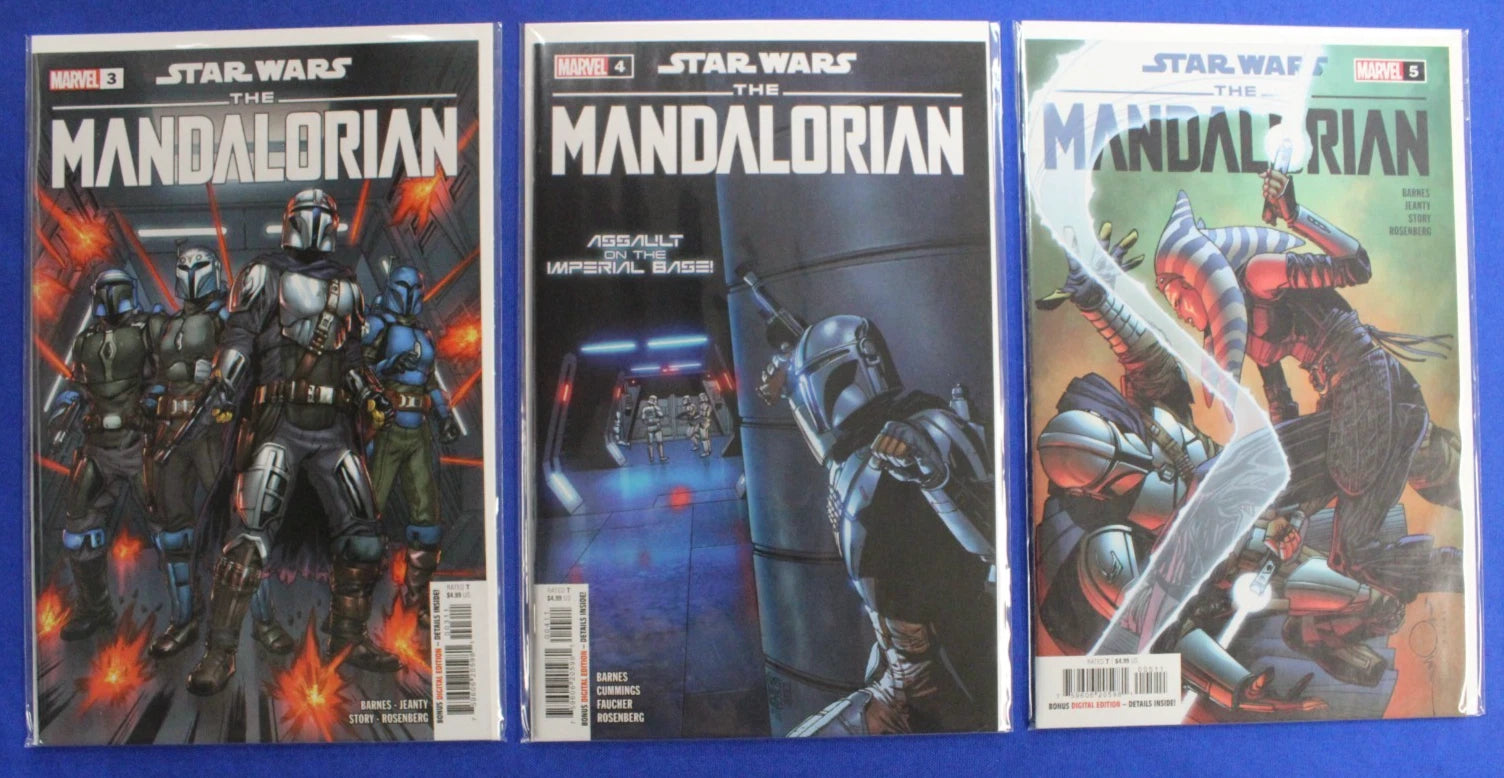Star Wars: The Mandalorian #1-8 + Season 2 #1-8 Complete Sets VF/NM