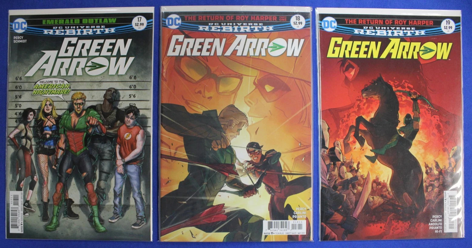 Green Arrow Rebirth #1-19 VF-VF/NM