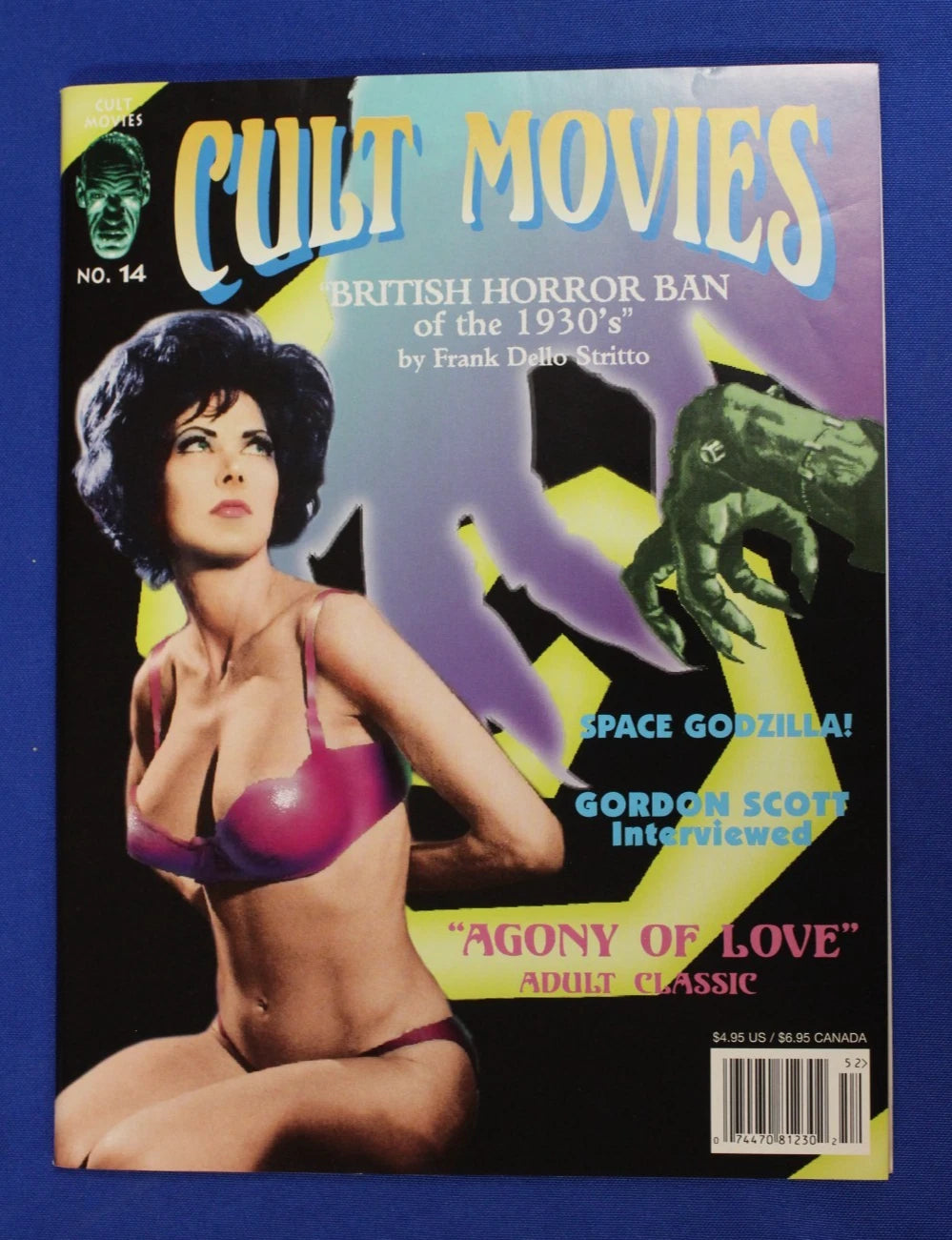 Cult Movies No. 14 1995 & Speeding Bullet The George Reeves Story First Printing