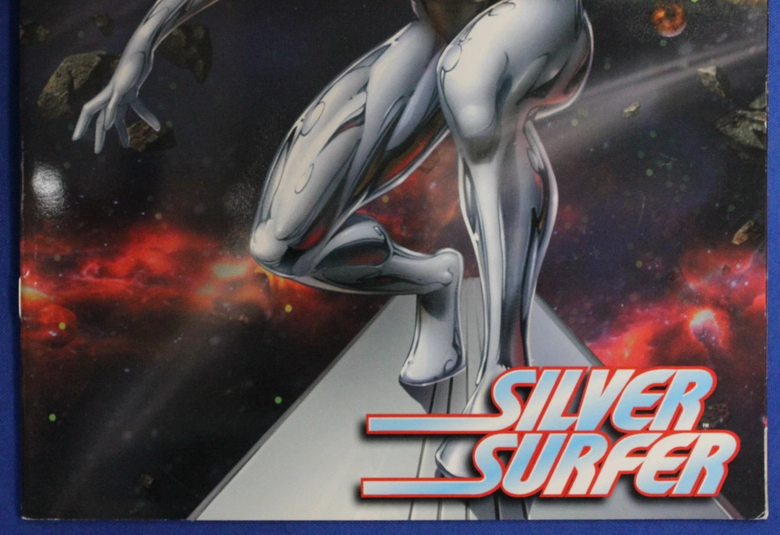 Eaglemoss Classic Marvel Collection Silver Surfer Lead Figurine & Magazine #7