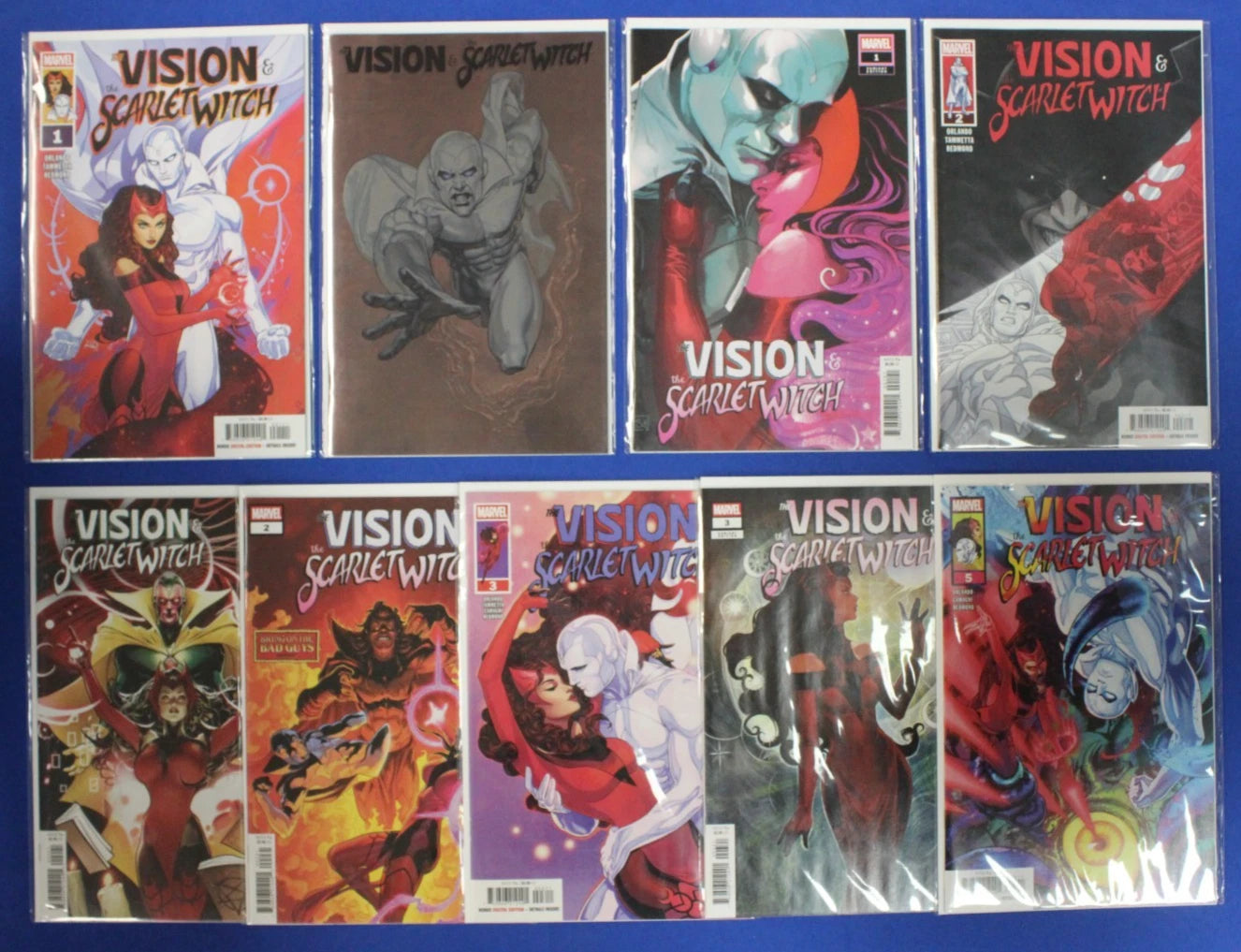 Vision & Scarlet Witch #1-5 Near Complete Set + Variants VF/NM