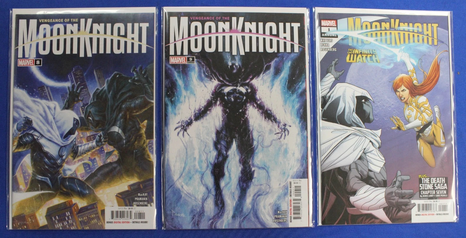 Vengeance of the Moon Knight #1-9 Complete Set + Annual VF/NM
