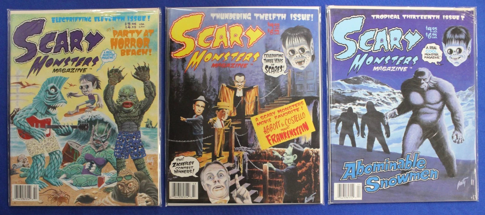 Scary Monsters #1-17 & Monster Memories Yearbook 1993-96 Lot of 21 VF-VF/NM