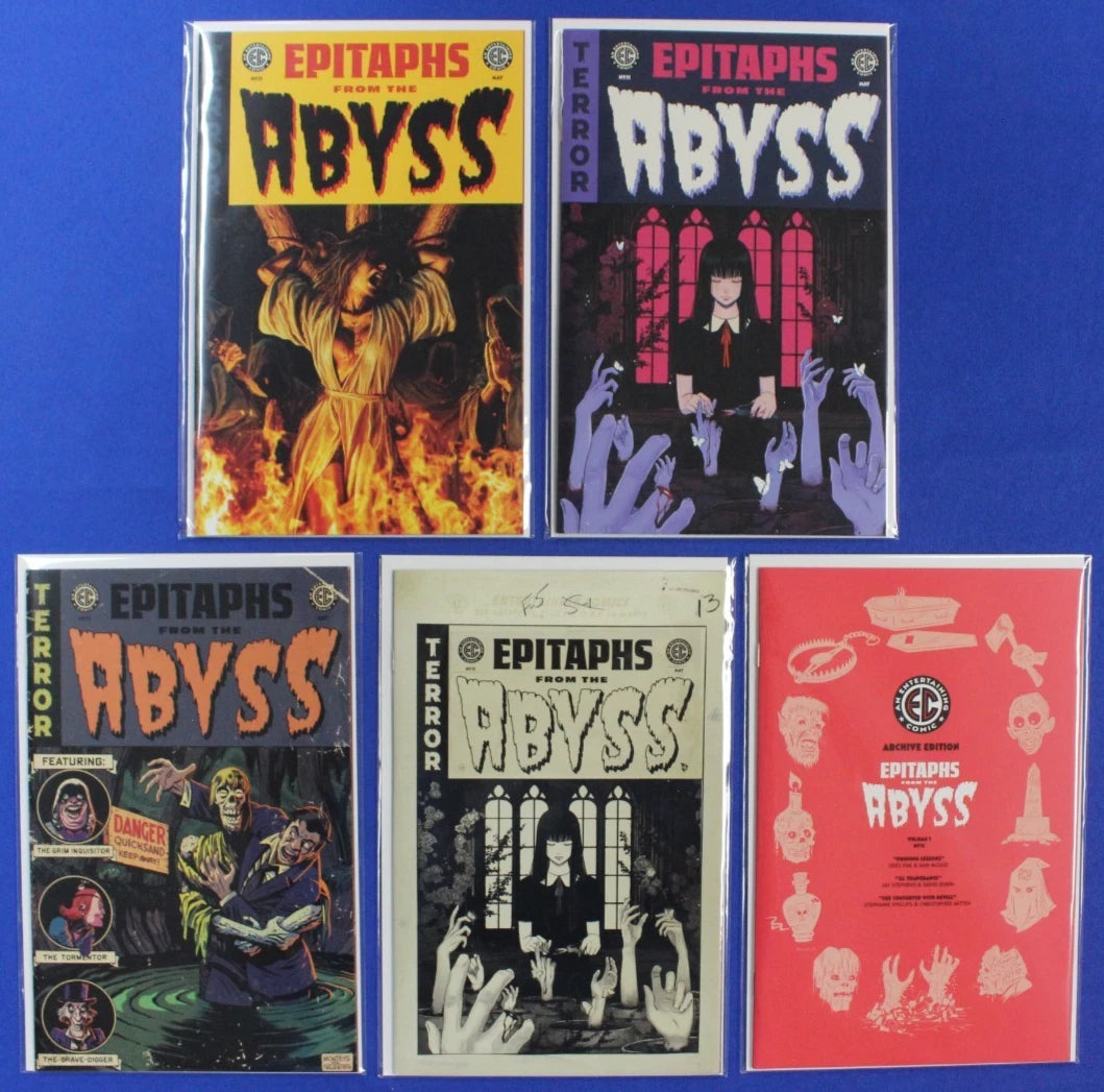 EC Epitaphs from the Abyss #1-12 Set + Tons of Variants Lot of 44 VF/NM