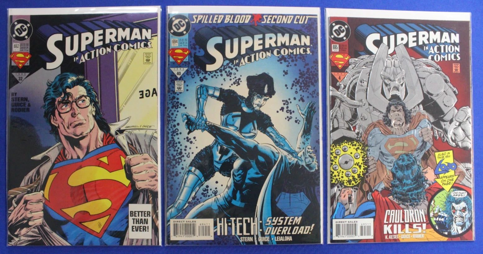 Superman Comics Lot of 44 VF-VF/NM