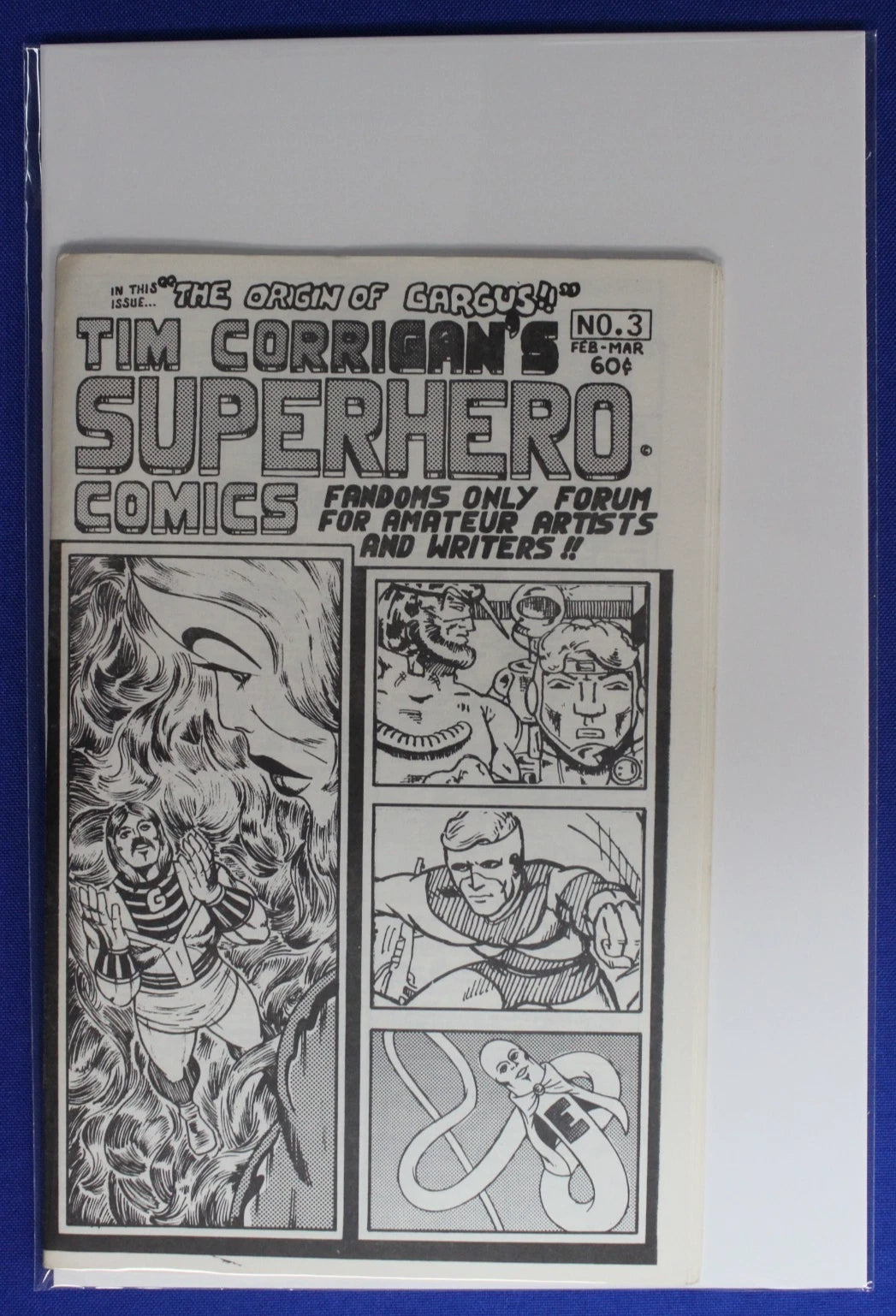 Tim Corrigan's Superhero Comics #1-7 Complete Set FN