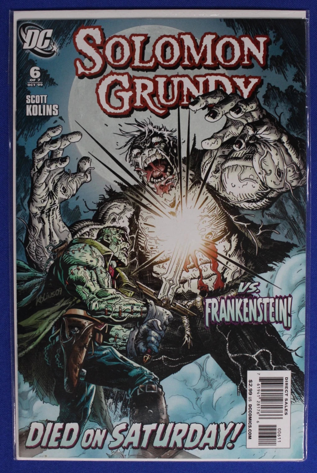 Solomon Grundy #1-7 Complete Set VF-VF/NM