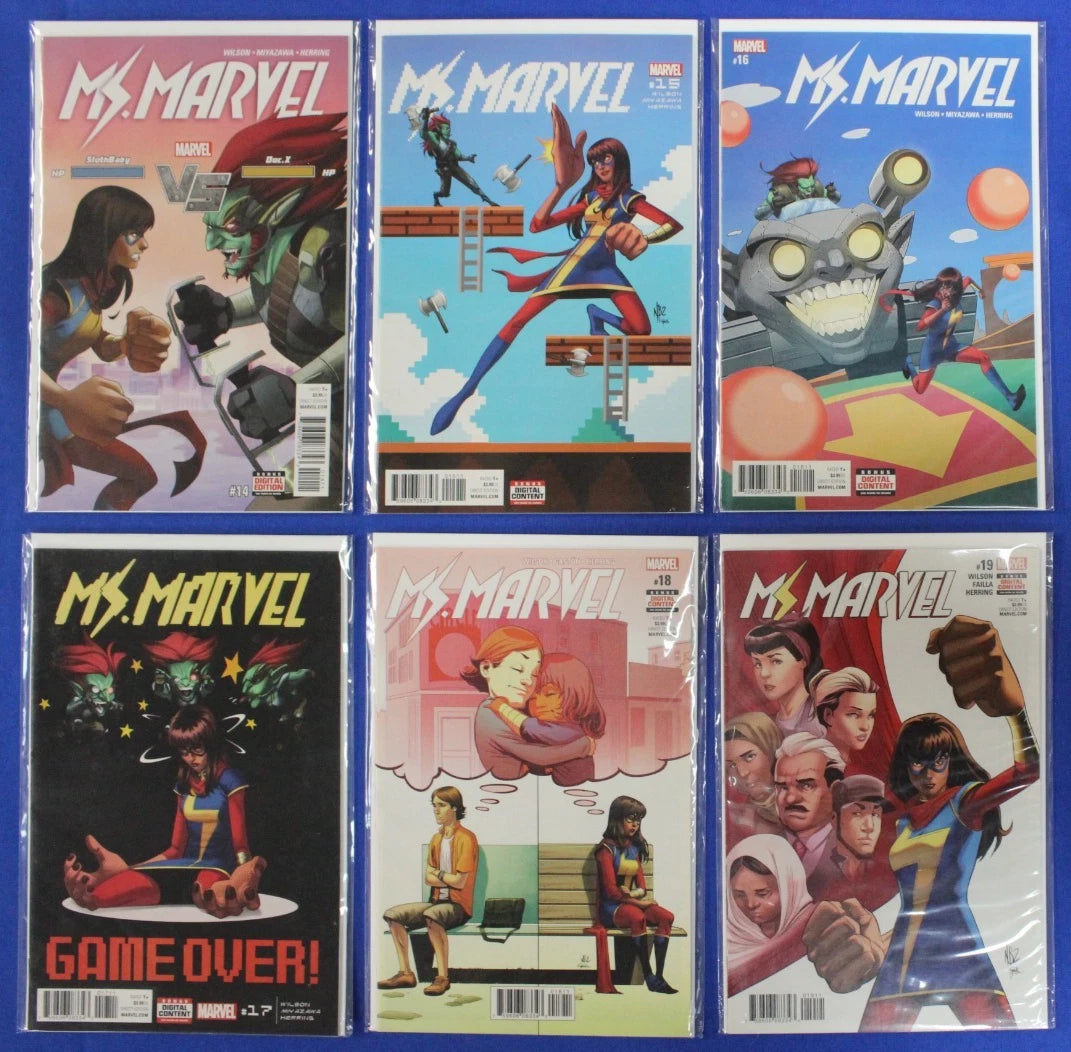 Ms. Marvel #1-38 Complete Set VF-VF/NM