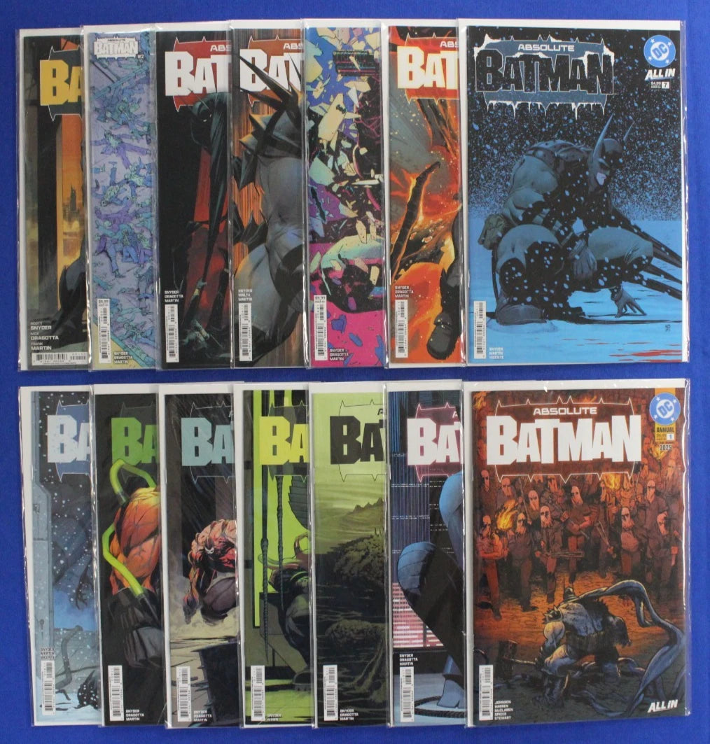 Absolute Batman #1-13 + Annual Set VF/NM