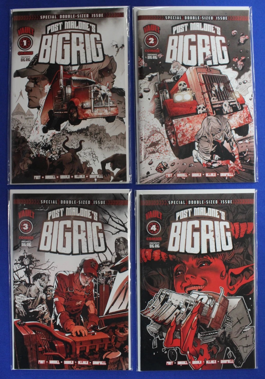 Post Malone's Big Rig #1-4 Complete Set VF/NM
