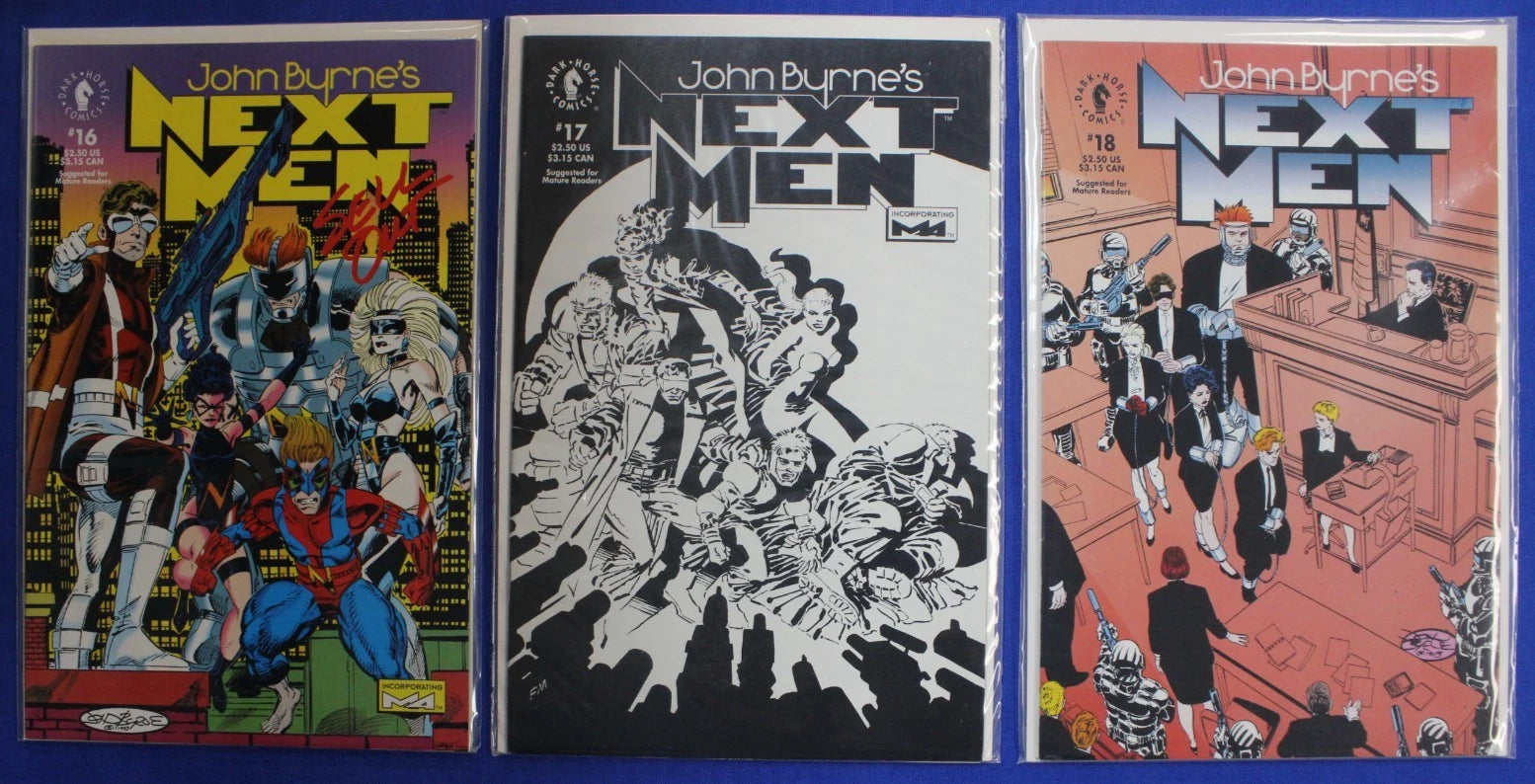 John Byrne's Next Men #0-20 & 22-26 VF-VF/NM