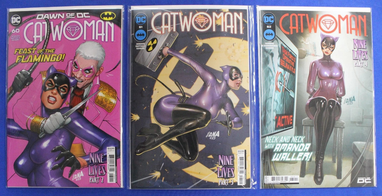 Catwoman #51-68 DNA Covers Full Set Lot of 19 VF/NM