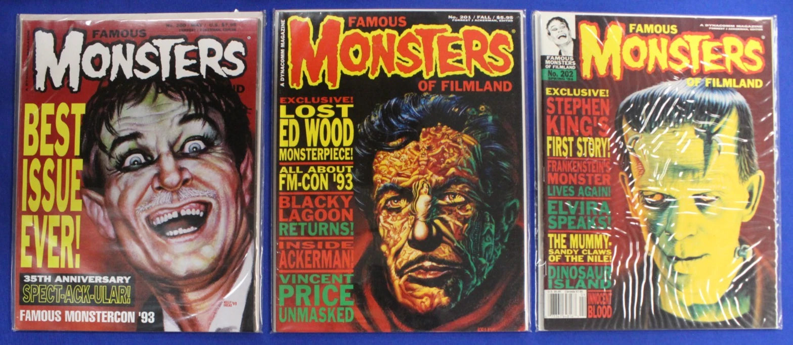 Famous Monsters of Filmland Magazine Lot of 39 FN-VF