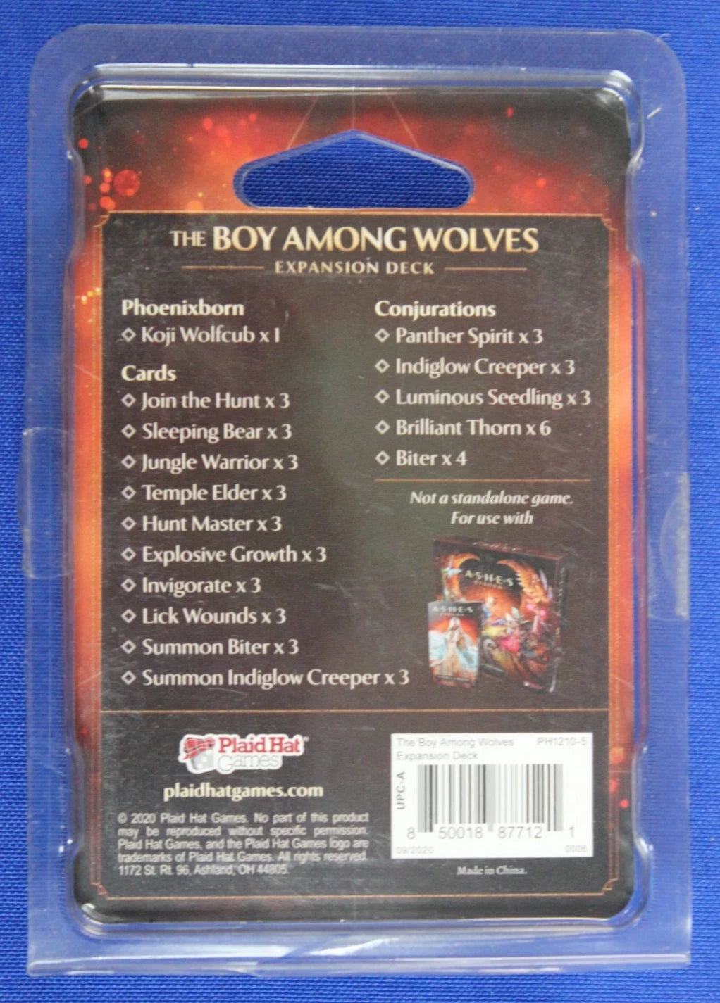 Plaid Hat Games Ashes Reborn Dueling Card Game Expansion Deck Lot of 13