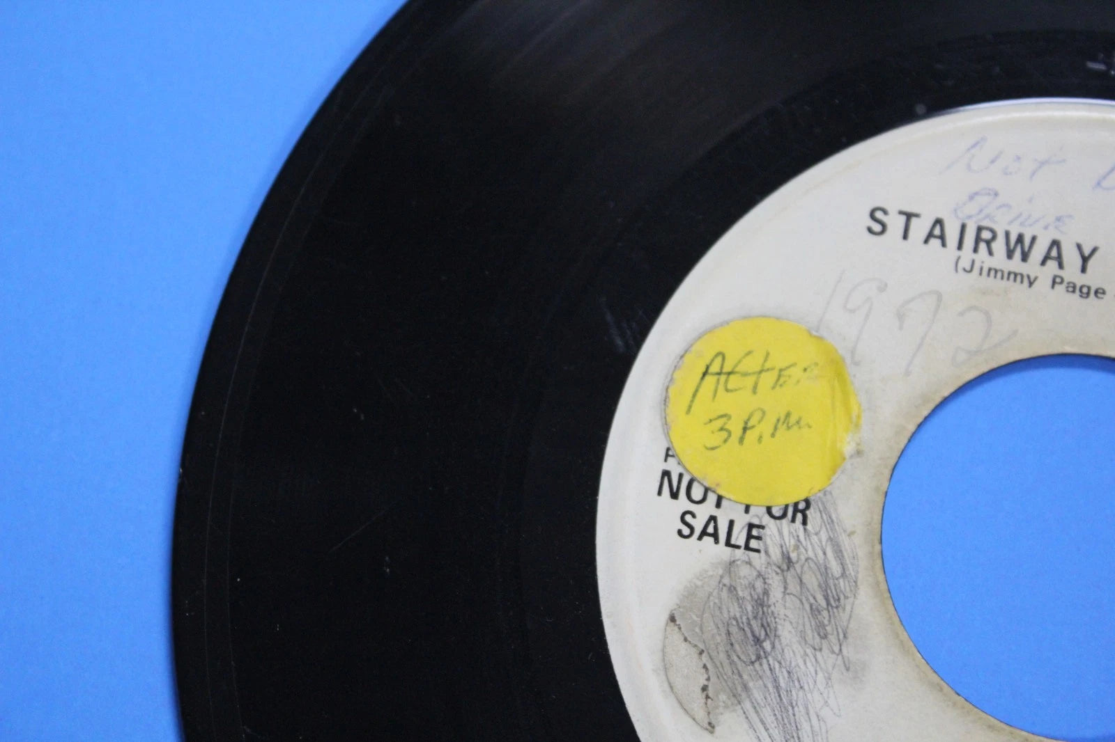 Led Zeppelin Stairway to Heaven 1972 PR-175 7" Promotional Single Vinyl Record