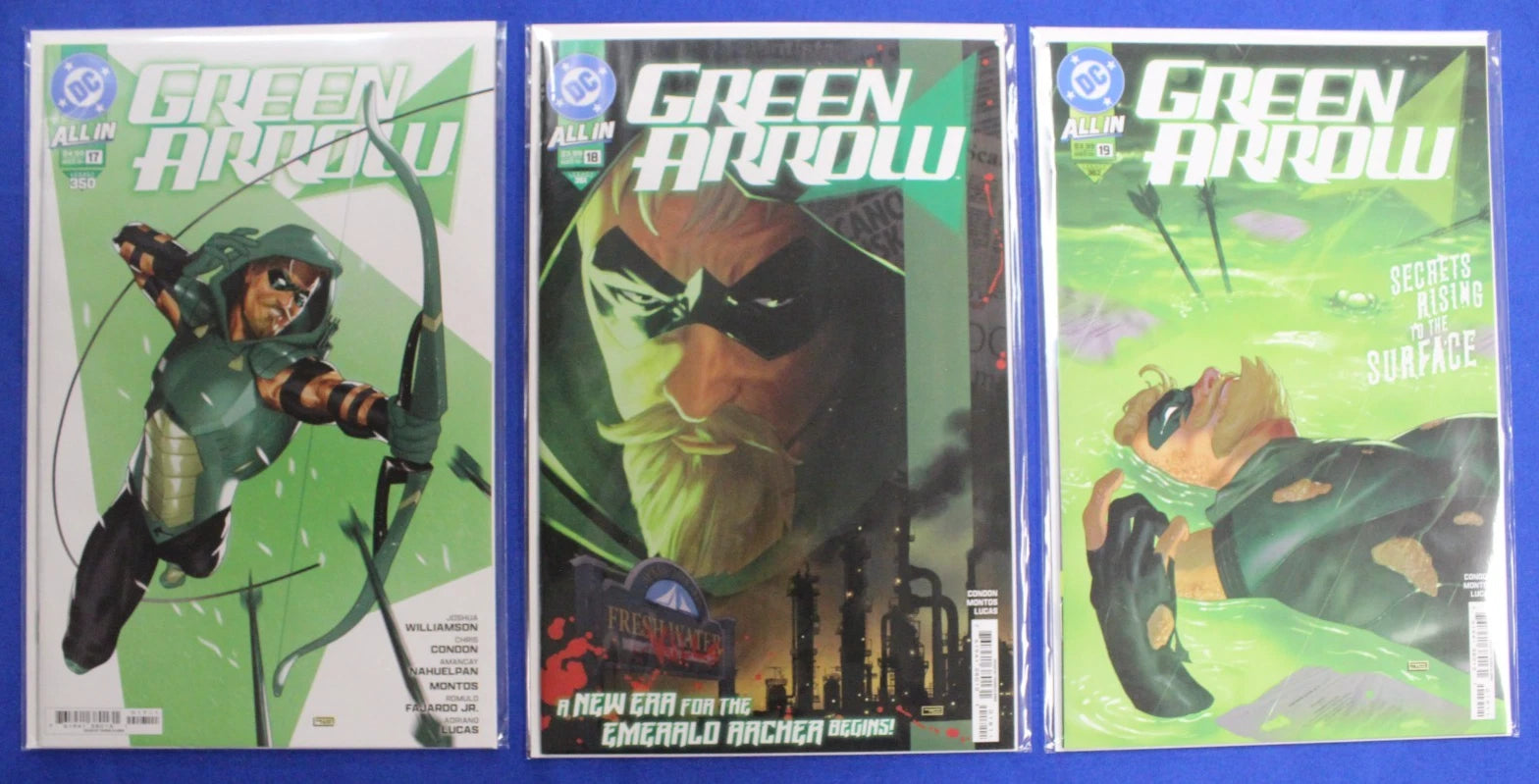 Green Arrow #1-19, 21-23 + 2024 Annual Lot of 23 VF/NM