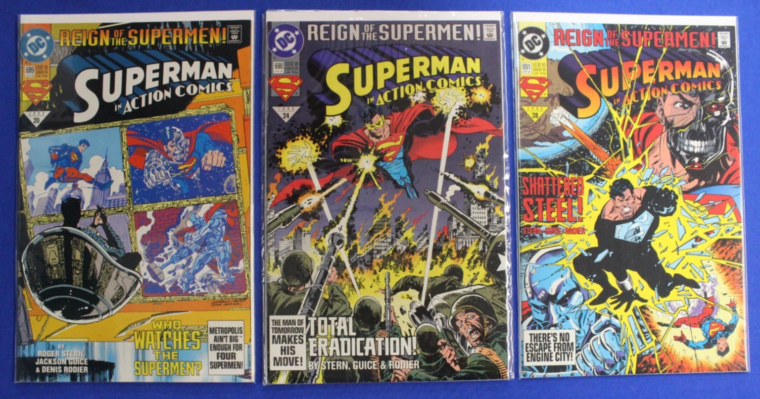 Superman Comics Lot of 44 VF-VF/NM