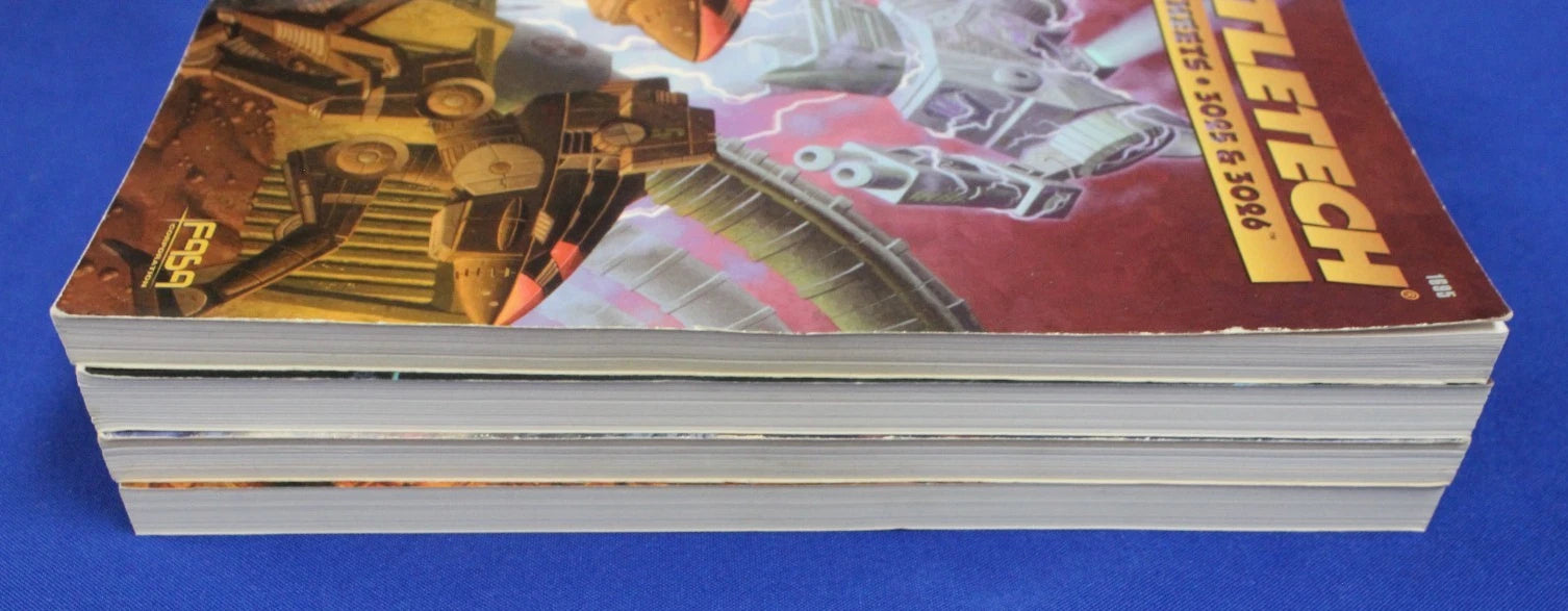 FASA Corporation Battletech Record Sheets Book Lot of 4