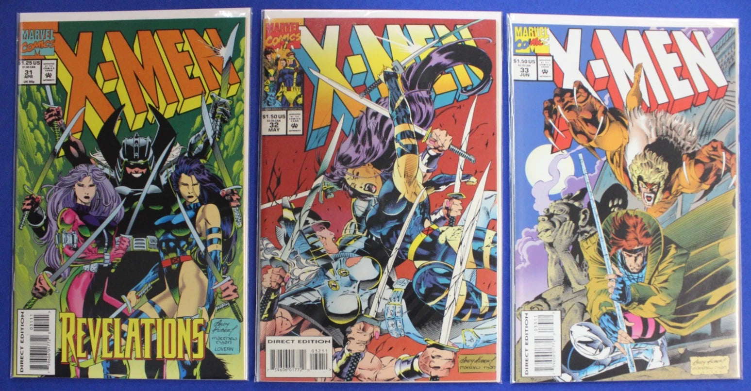 X-Men #1-37 + #1 Variants & Annuals #1-2 Lot of 42 VF-VF/NM