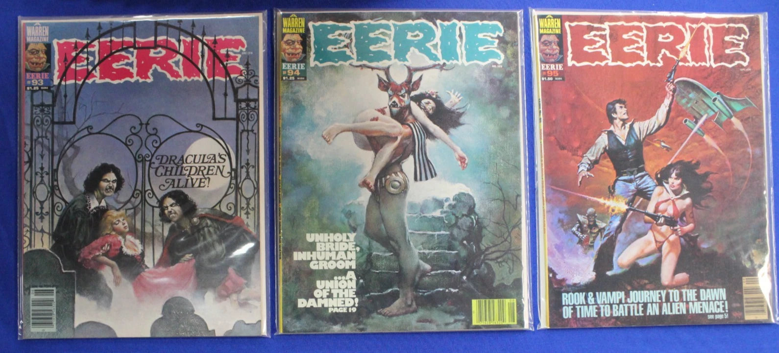 Eerie Magazine #80-107 Lot of 28 FN-VF