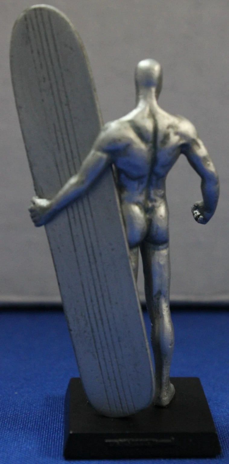 Eaglemoss Classic Marvel Collection Silver Surfer Lead Figurine & Magazine #7