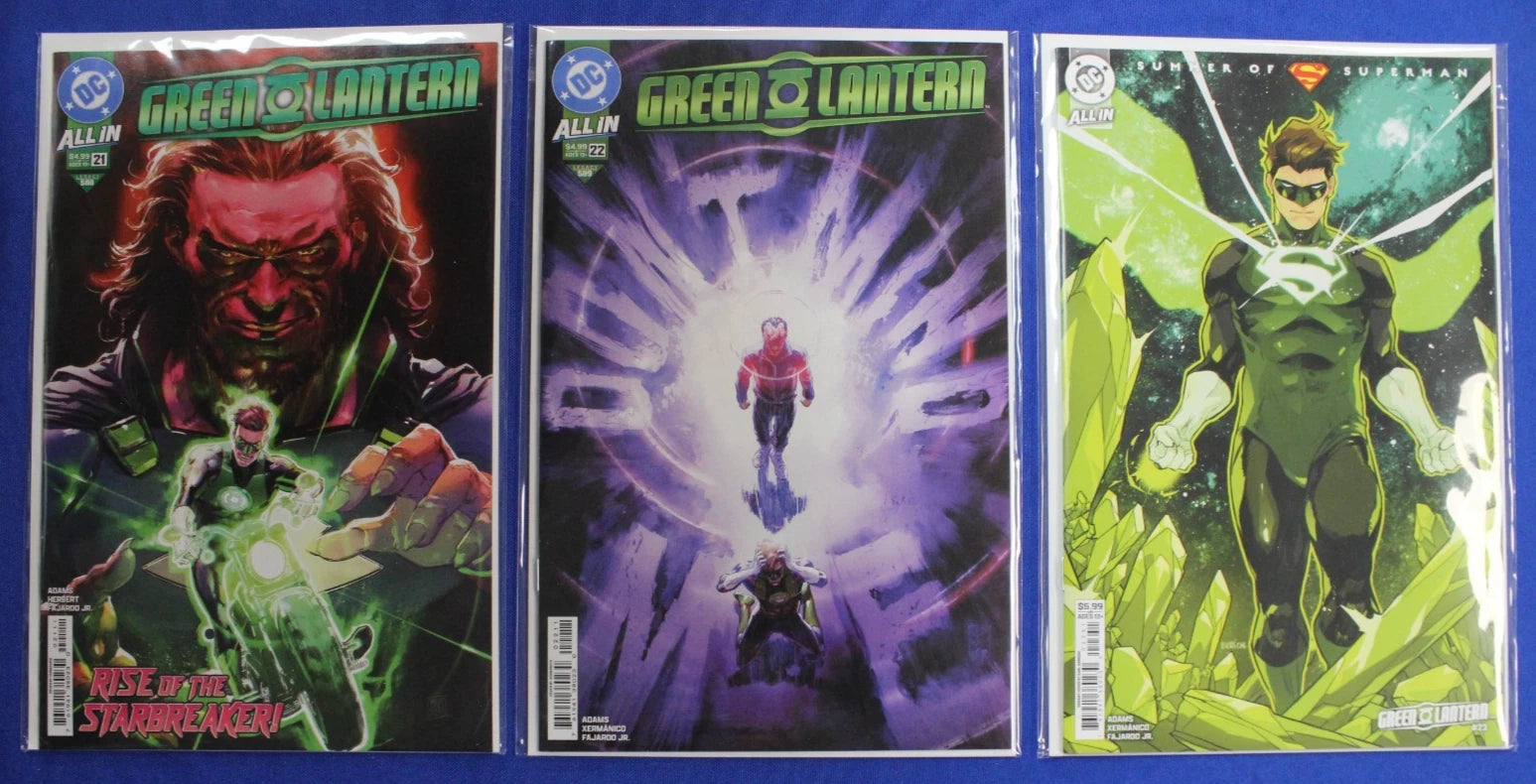 Green Lantern #1-18, 21-23 + Extras Lot of 26 VF/NM