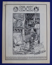 Sam & Max Marvel Comics Preview SUPER RARE VF/NM