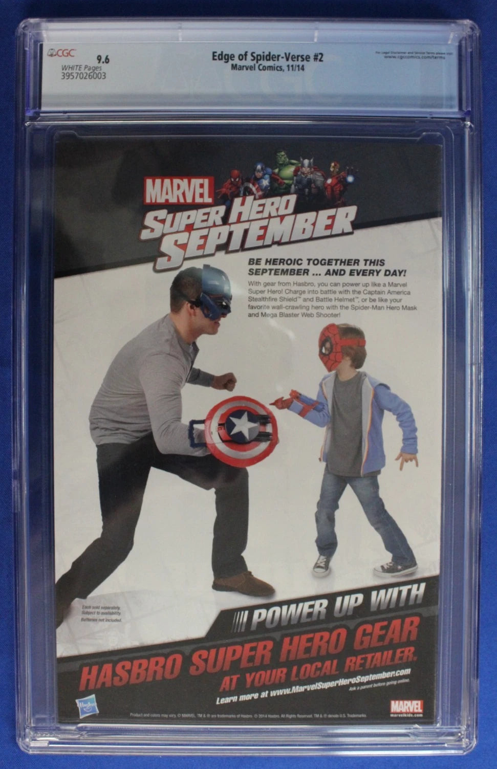 Edge of Spider-Verse #2 CGC 9.6