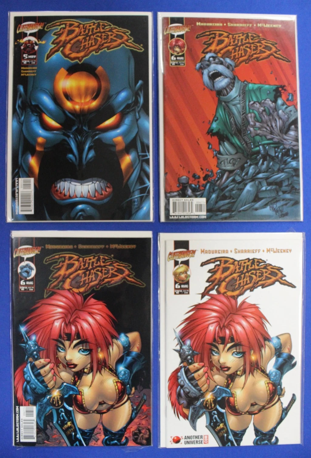 Battle Chasers #1-9 + Prelude, Variants & TPBs Lot of 23 VF/NM