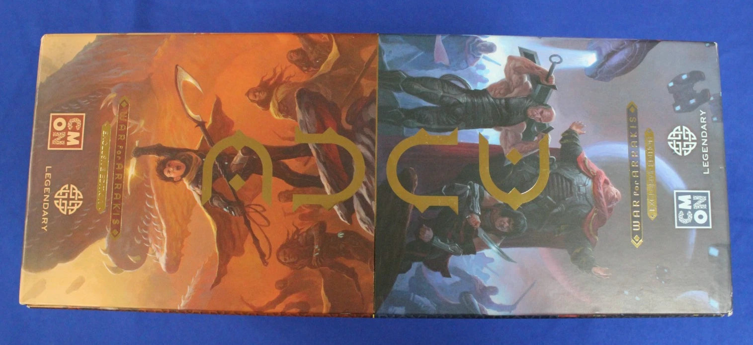 CMON Dune War for Arrakis + 2 Expansions + Playmat Lot of 4 Complete