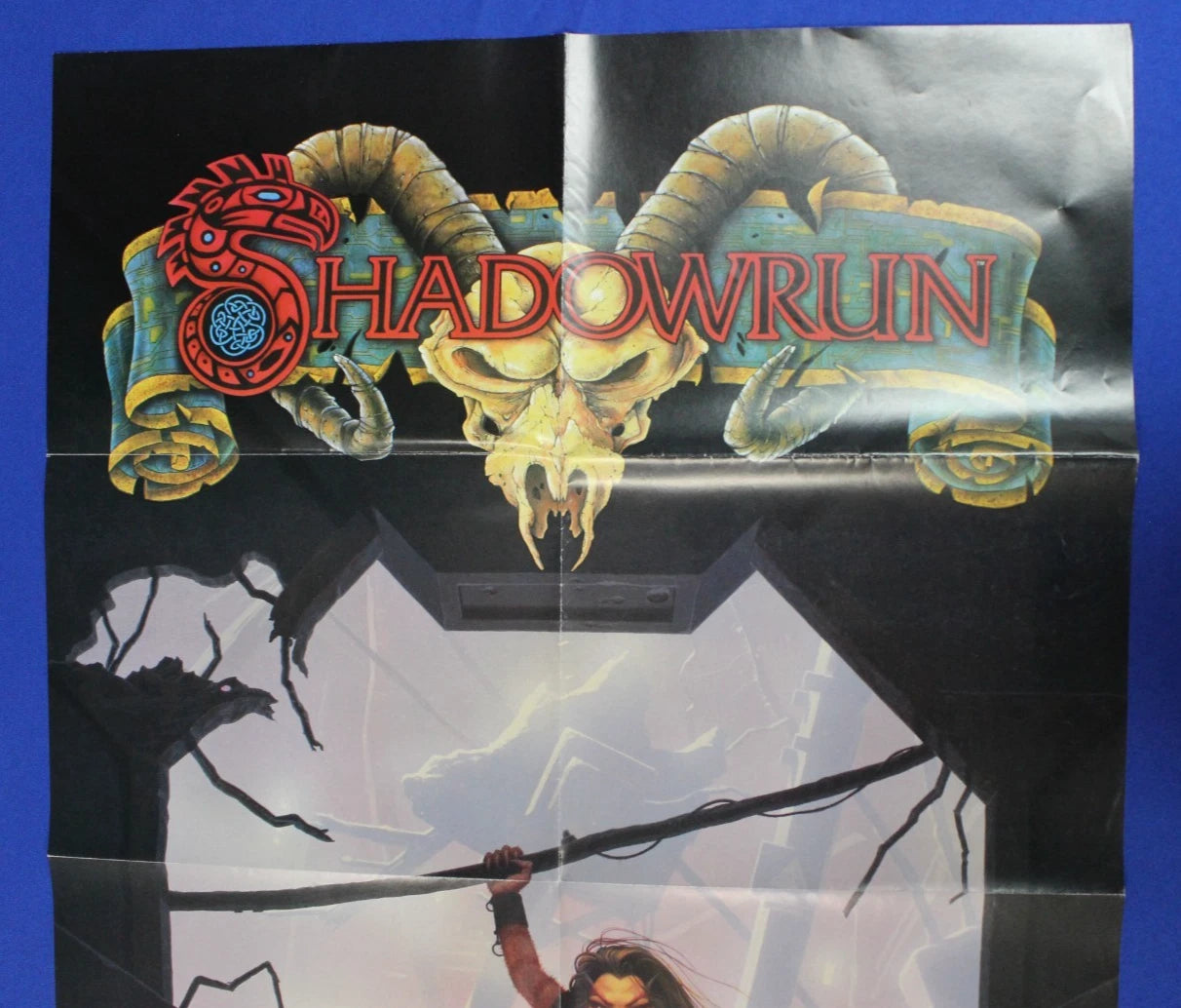Shadowrun Role Playing Game Vintage 22 x 34 in Promo Poster
