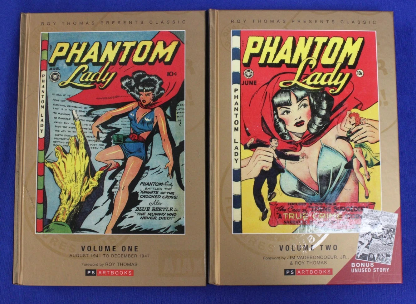PS Artbooks 2013 Roy Thomas Presents Classic Phantom Lady Vol 1 + 2 Hardcover