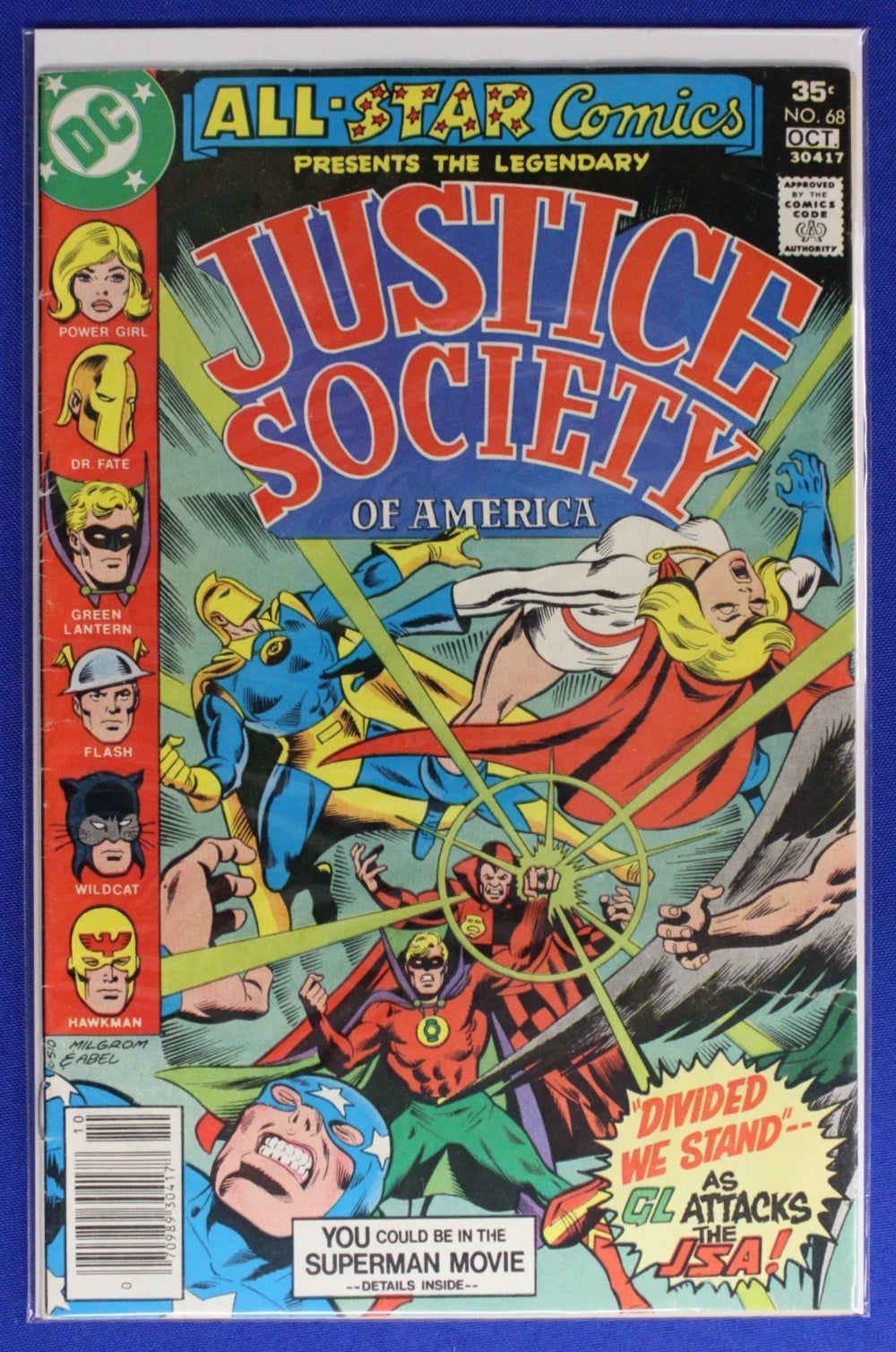 All Star Comics #59-62 #64-66 #68-70 Lot of 10 VG-FN