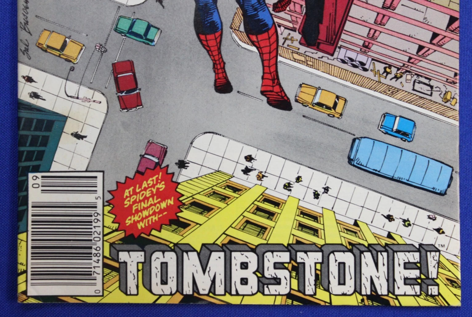 Spectacular Spider-Man #142 Mark Jewelers Variant VF-