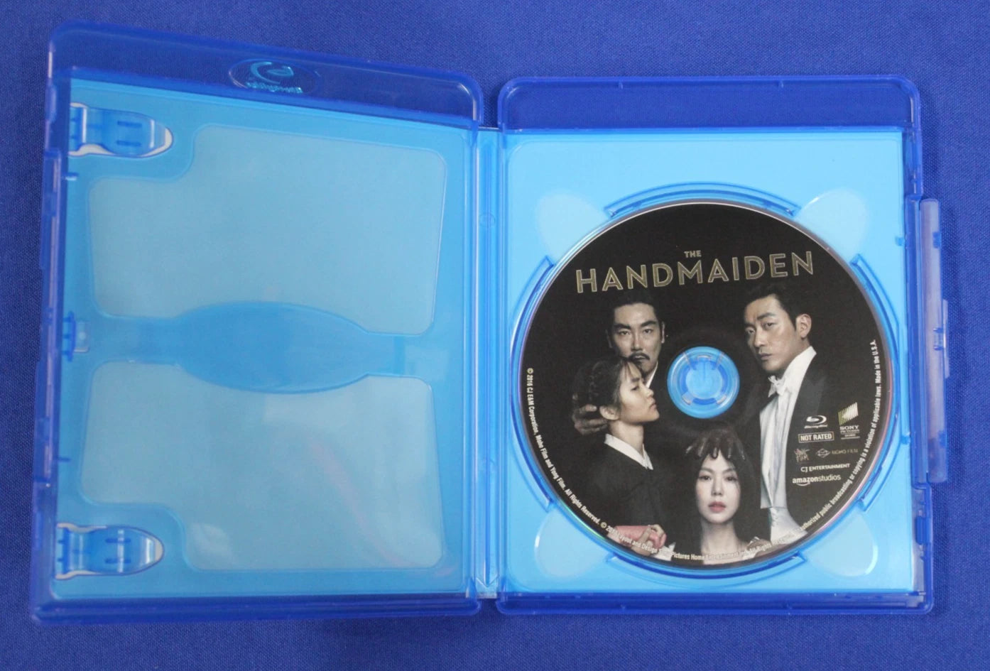 Park Chan-Wook's The Handmaiden Korean Thriller Blu Ray Region A Disc