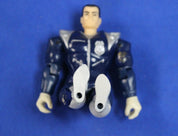 Hasbro 1988 Vintage Cops N Crooks Air Raid Helicopter with Bullseye Action Figure