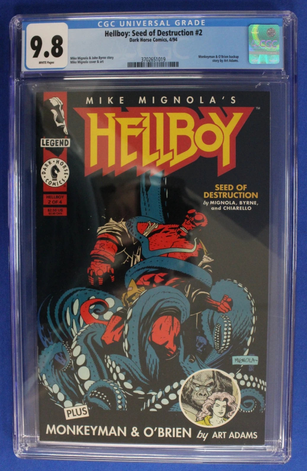Hellboy: Seed of Destruction #2 CGC 9.8