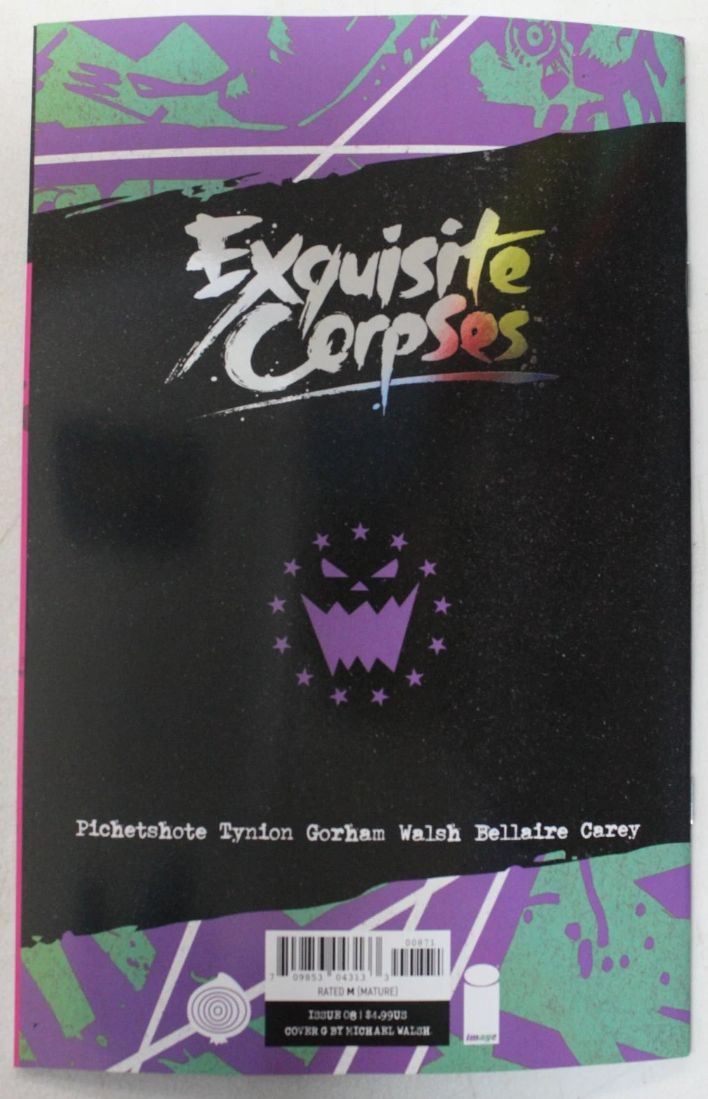 Exquisite Corpses #8 Cover G Thank You Foil Variant (One Per Store)