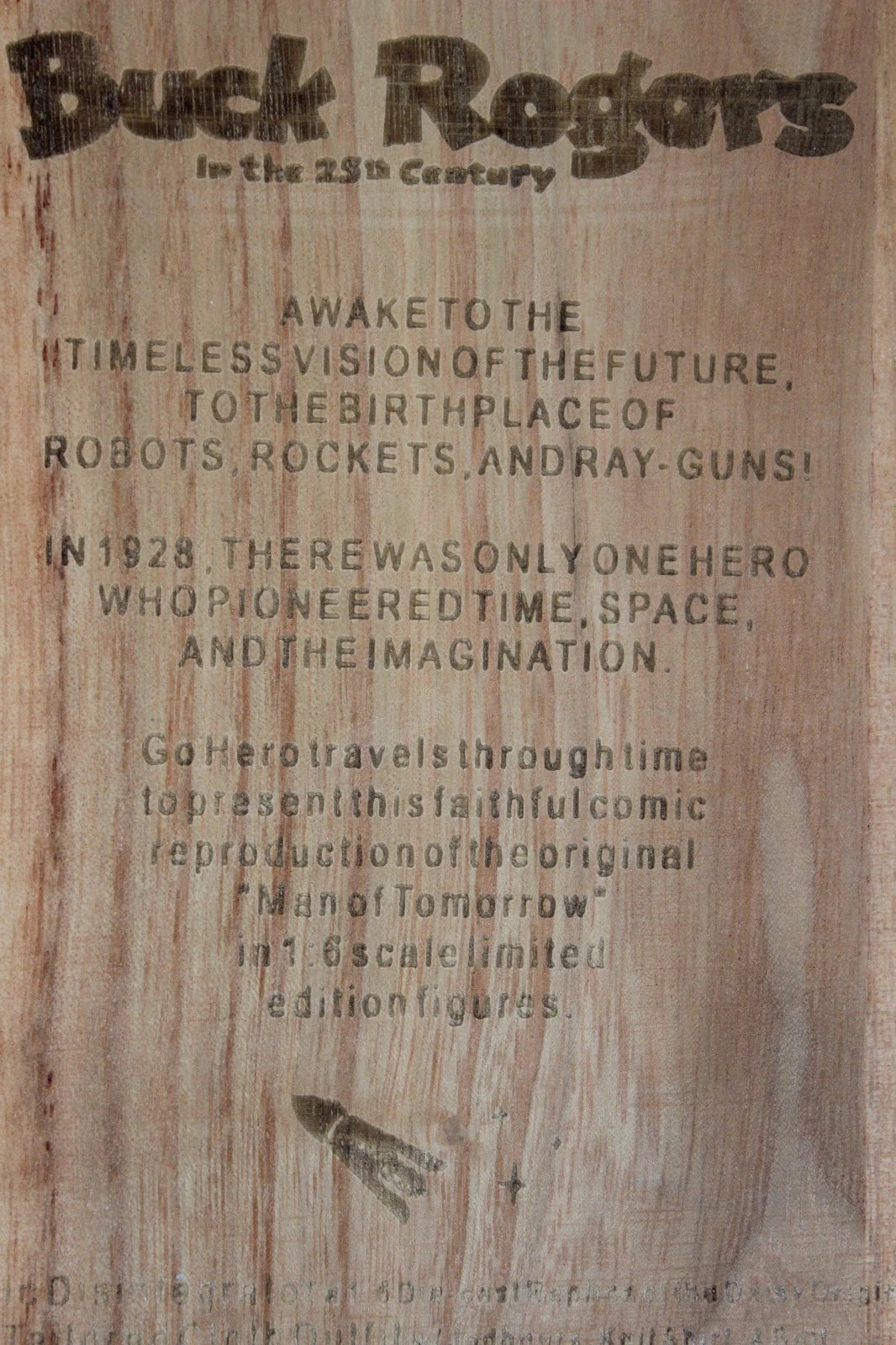 Day 2 Day Trading 2006 Buck Rogers Figure Limited Edition #291/1000