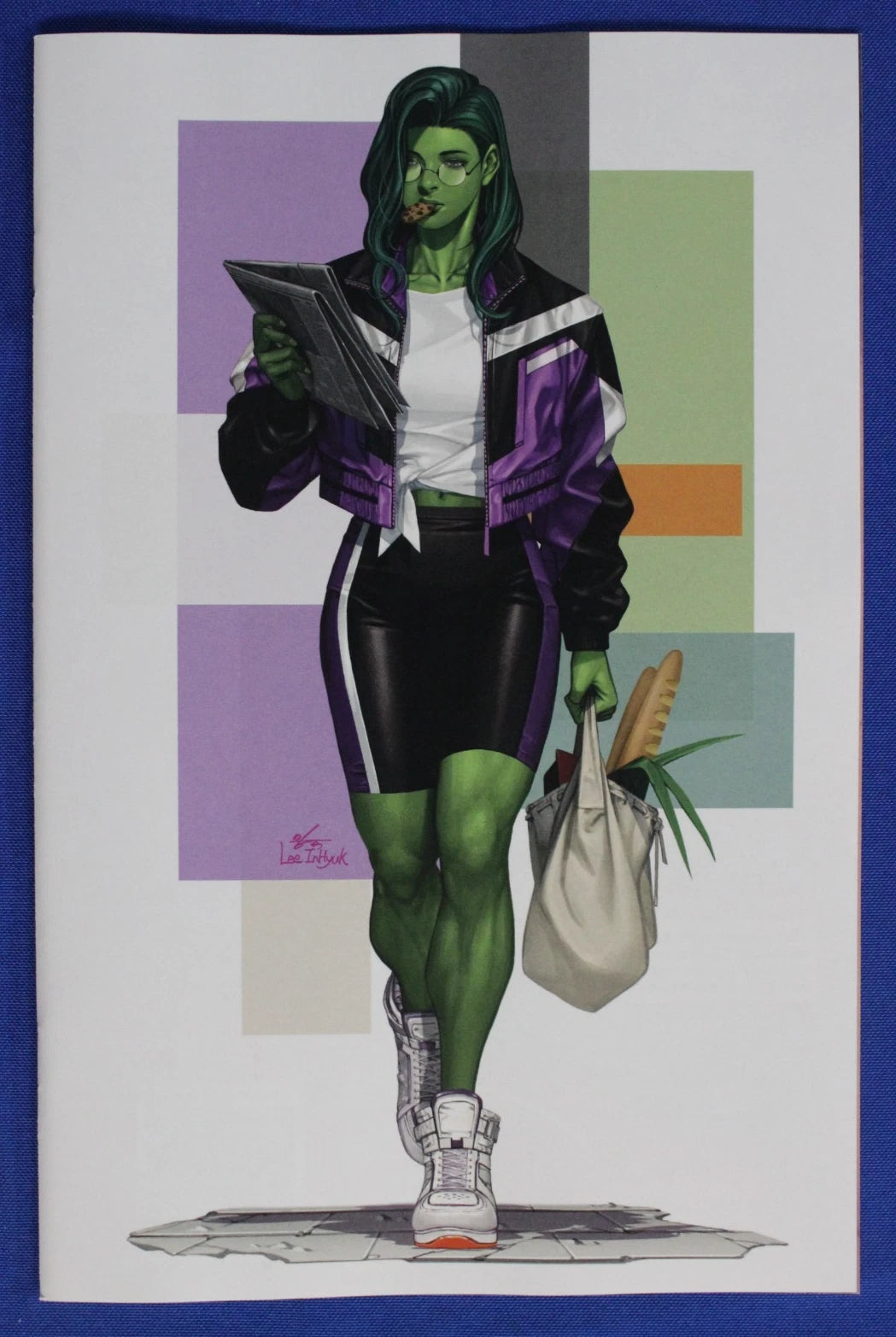 Planet She Hulk #1 1:50 Inhyuk Lee Street Verse Full Art Variant (NM-)