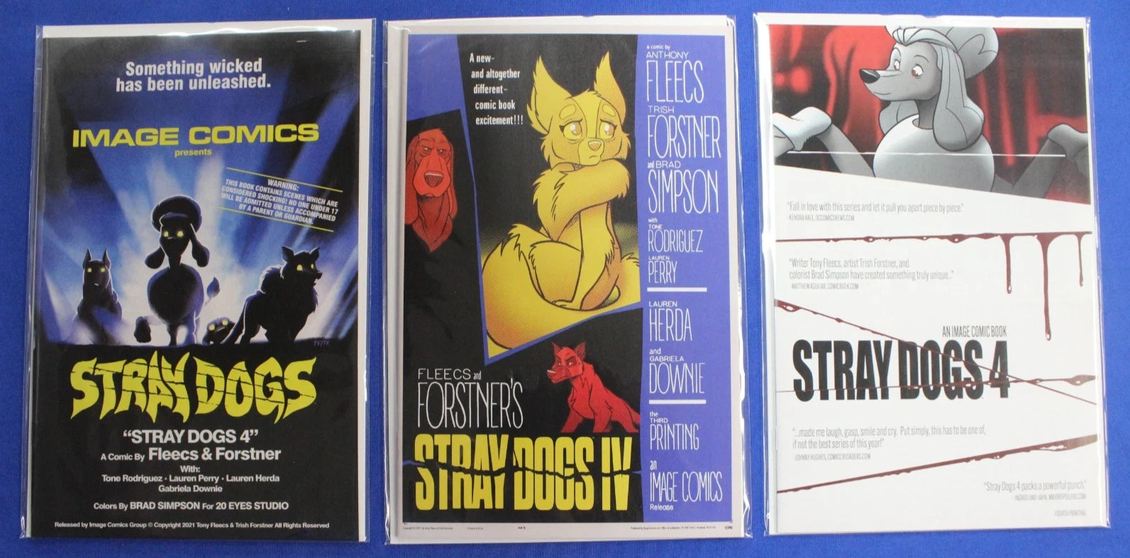 Stray Dogs #1-5 Complete Set + Extras Lot of 19 VF/NM