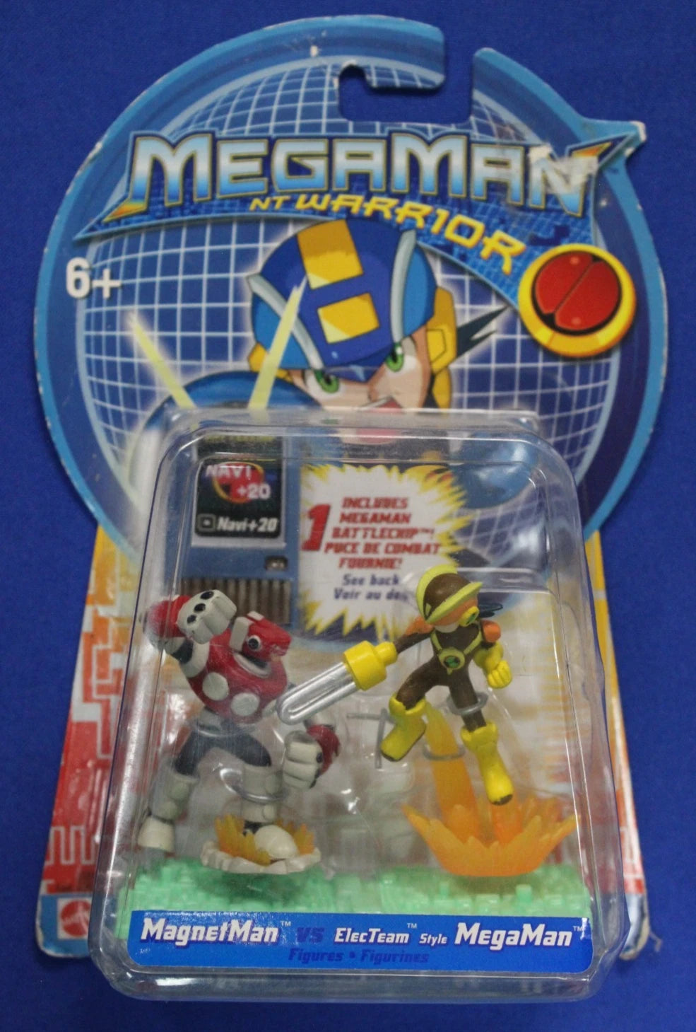 Megaman NT Warrior Miniature Figure Lot of 6