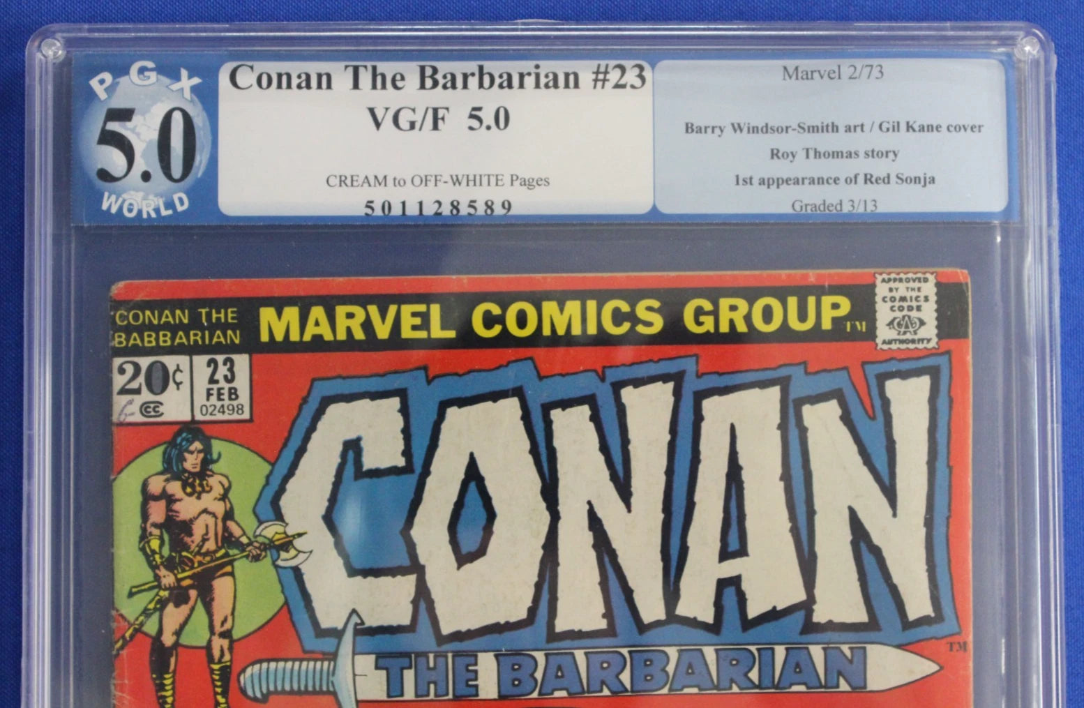 Conan the Barbarian #23 PGX 5.0