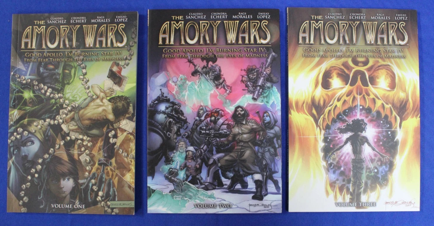 Boom Studios Amory Wars Good Apollo I'm Burning Star IV TPB Set Vol 1-3