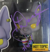 Beerus Eating Noodles - POP! #1110 Signed by Jason Douglas