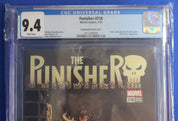 The Punisher #218 Greg Smallwood Variant CGC 9.4 NM