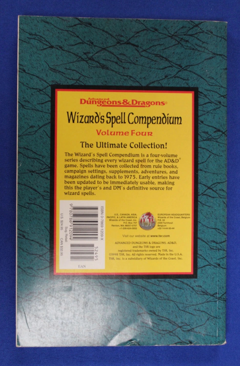 Dungeons and Dragons Wizards Spell Compendium Vol 1-4