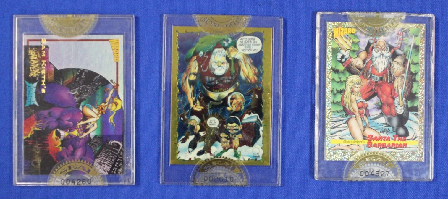 Wizard 23 Foil Comics Trading Cards